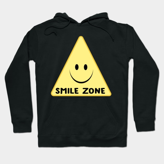 smile zone Hoodie by carleemarkle